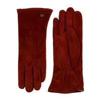 Wildleder Damenhandschuhe mit drei Aufnähte Modell Boretto