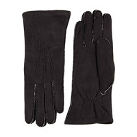 Curly lammy ladies gloves model Molde