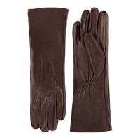 Long nappa leather ladies gloves model Reinoso