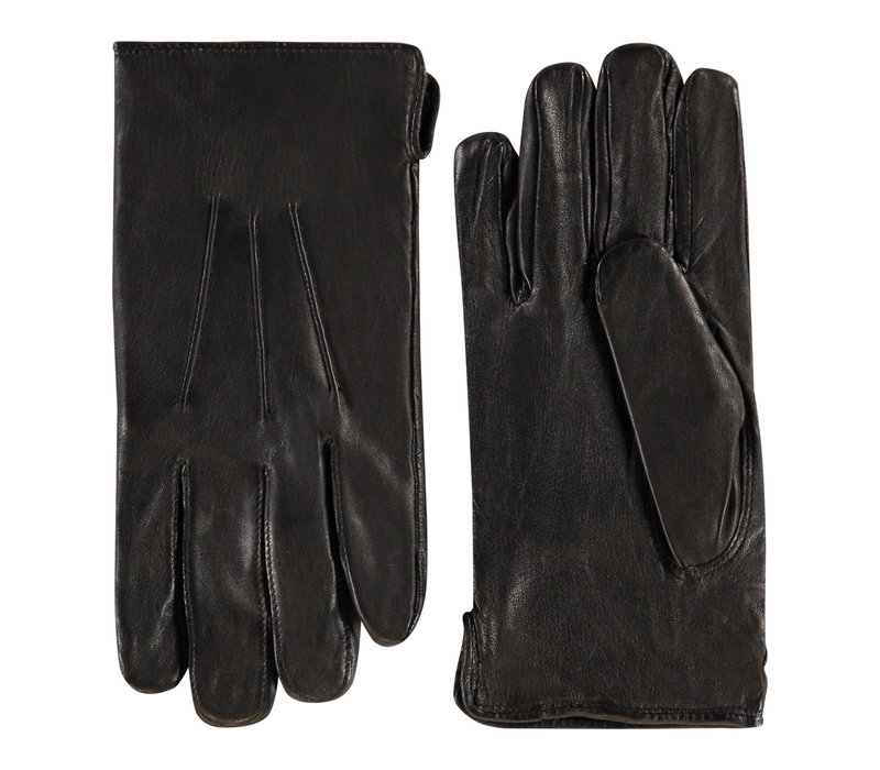 Leather men's gloves model Edinburgh