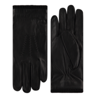 Tough leather men's gloves model Perugia