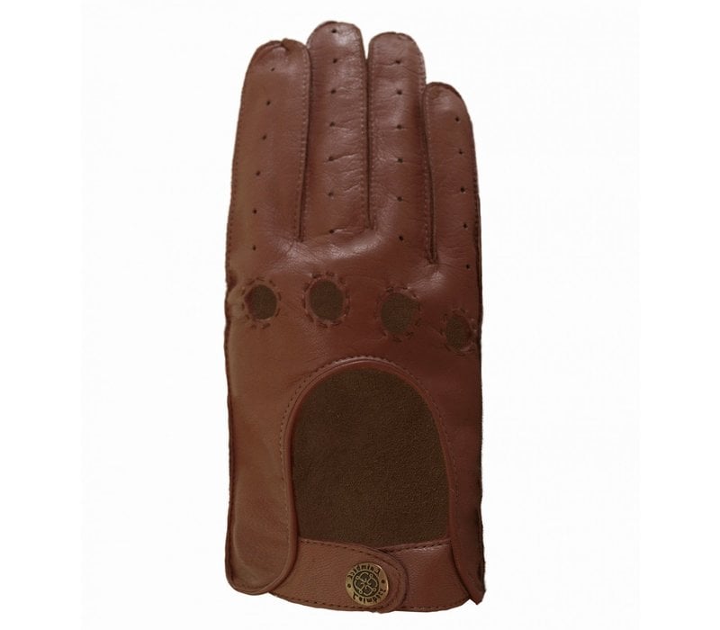 Leather driving glove for men model Miami