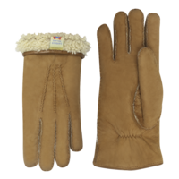 Curly lammy ladies gloves model Molde