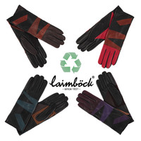 Multicolor leather ladies gloves model Durban