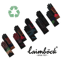 Multicolor leather ladies gloves model Durban