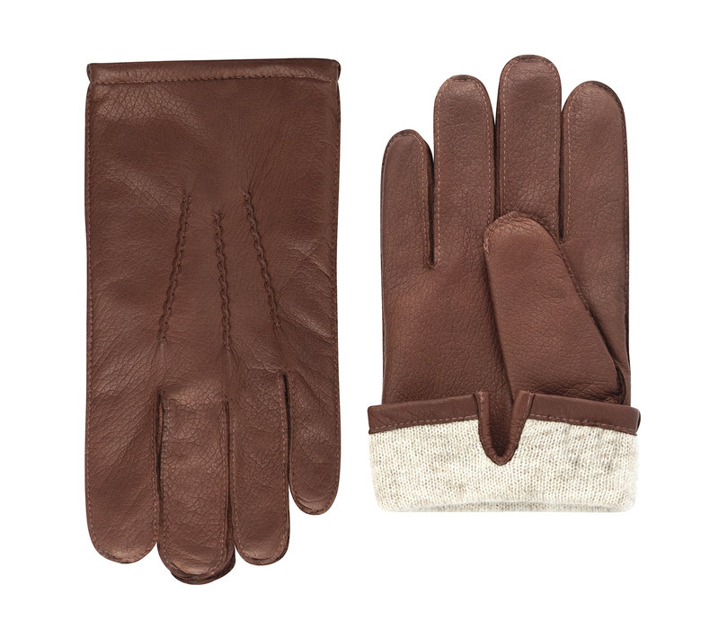 Deerlook leather men's gloves model Devon