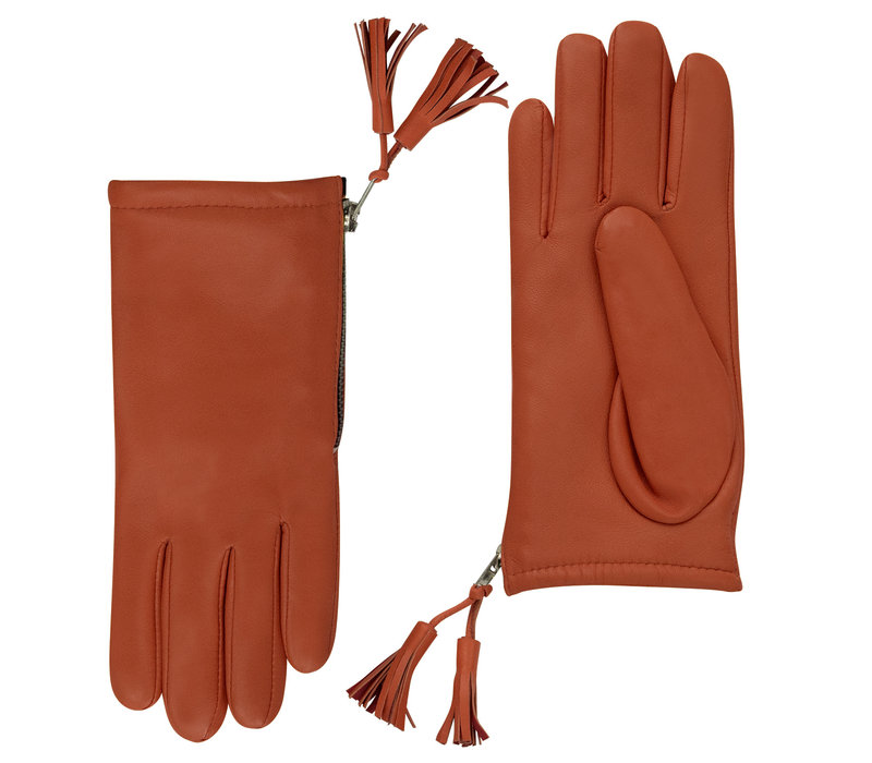 Leather ladies gloves model Foggia