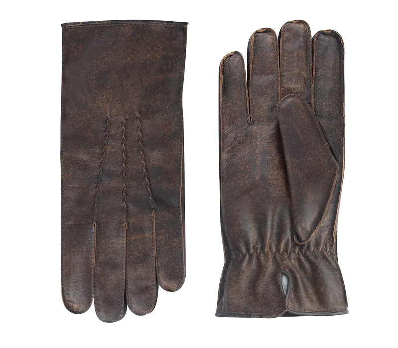 Leather men's gloves model Sheffield