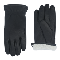 Leder Herren Handschuhe in Hirschlederoptik Modell Timra