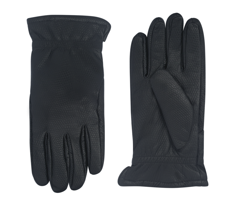 Leder Herren Handschuhe in Hirschlederoptik Modell Timra