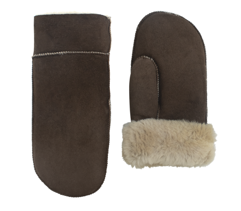 Lammy ladies mittens model Nordby