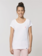Bataia Women's T-Shirt - Octave - White/Infrared