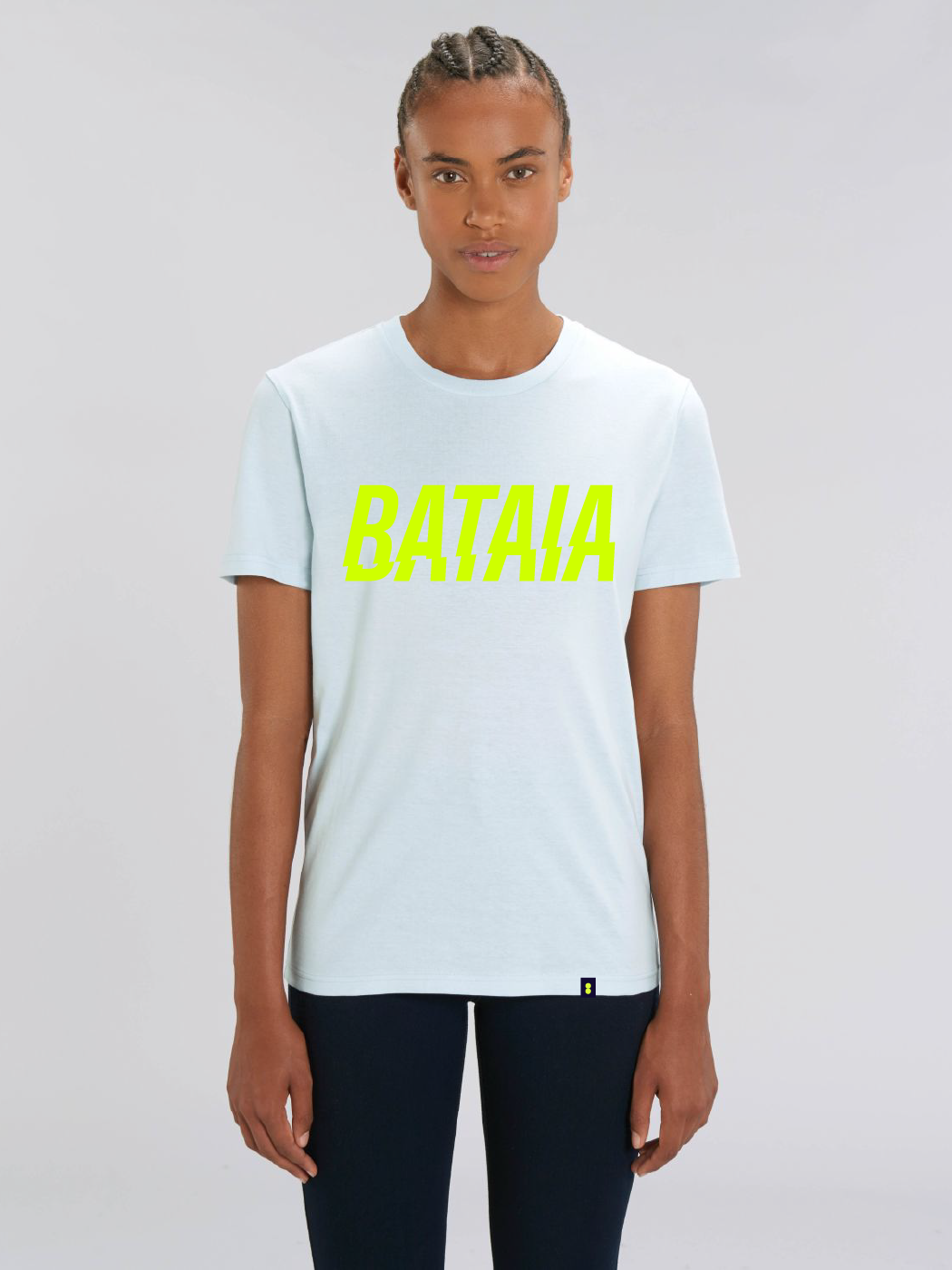 Bataia T-Shirt - Thunder - Light Blue/Fluo