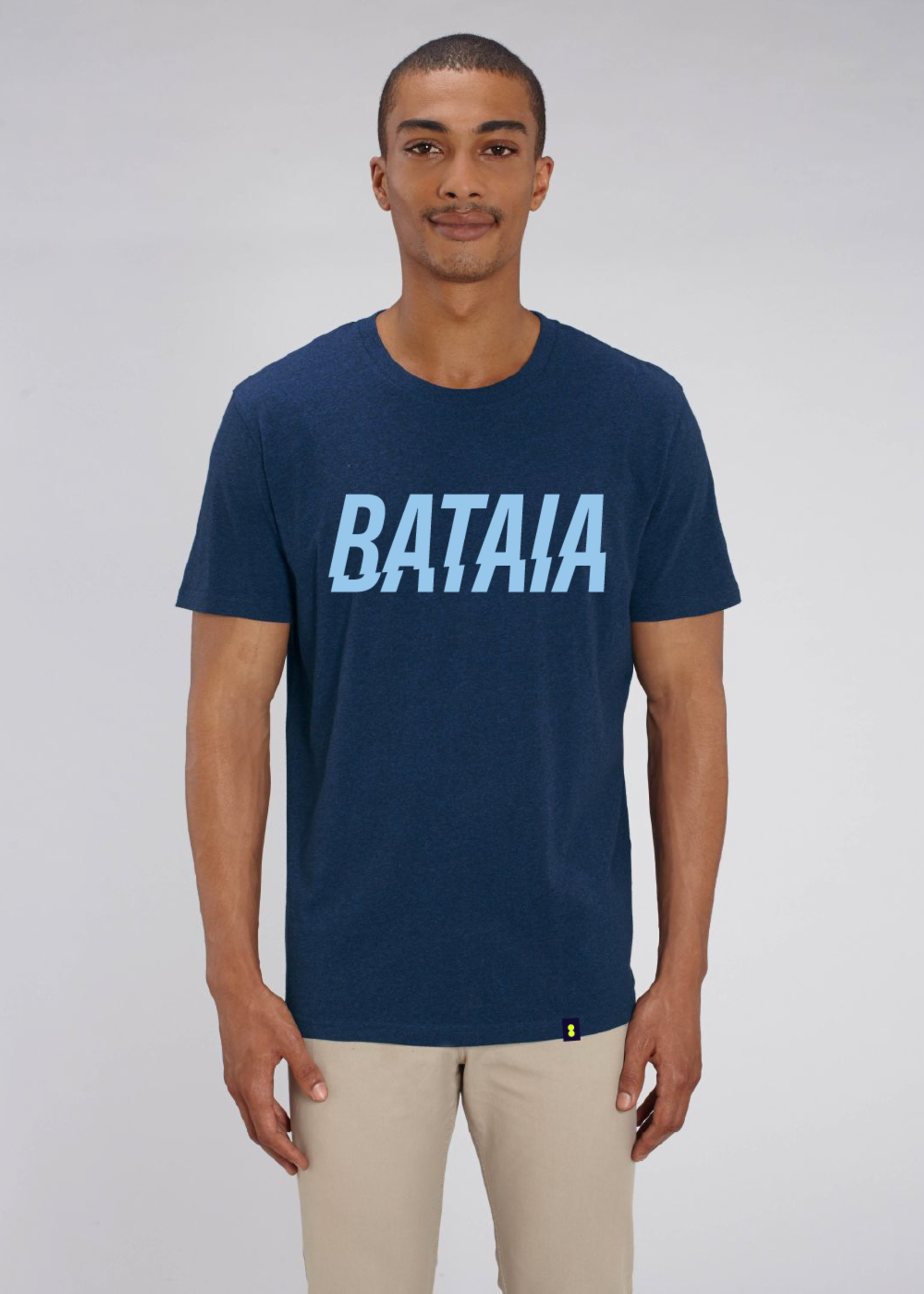 Bataia T-Shirt - Thunder - Navy/Light Blue