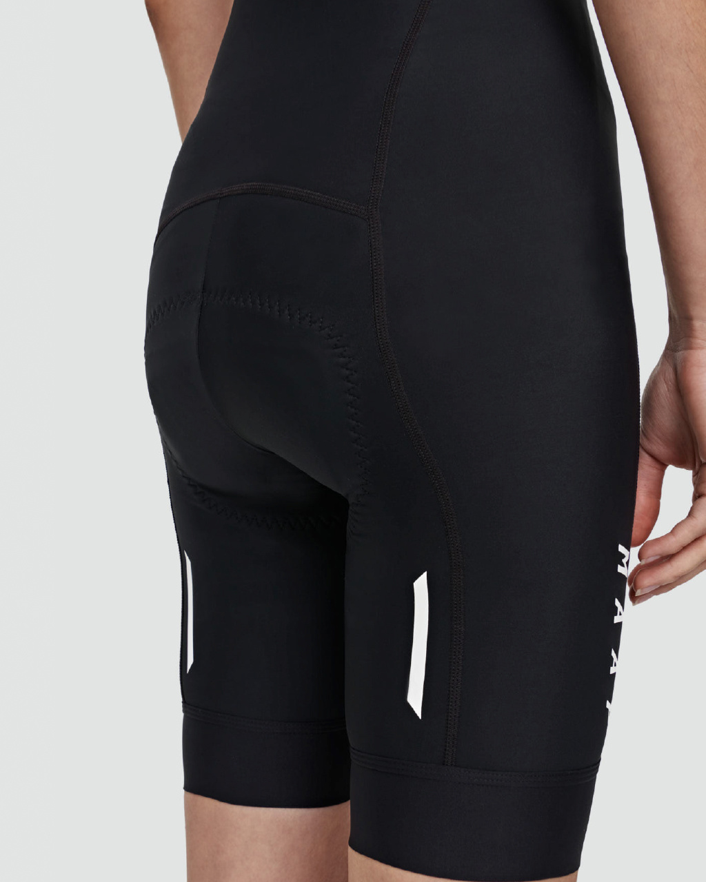 MAAP Women's Team Bib Evo - Zwart/Wit