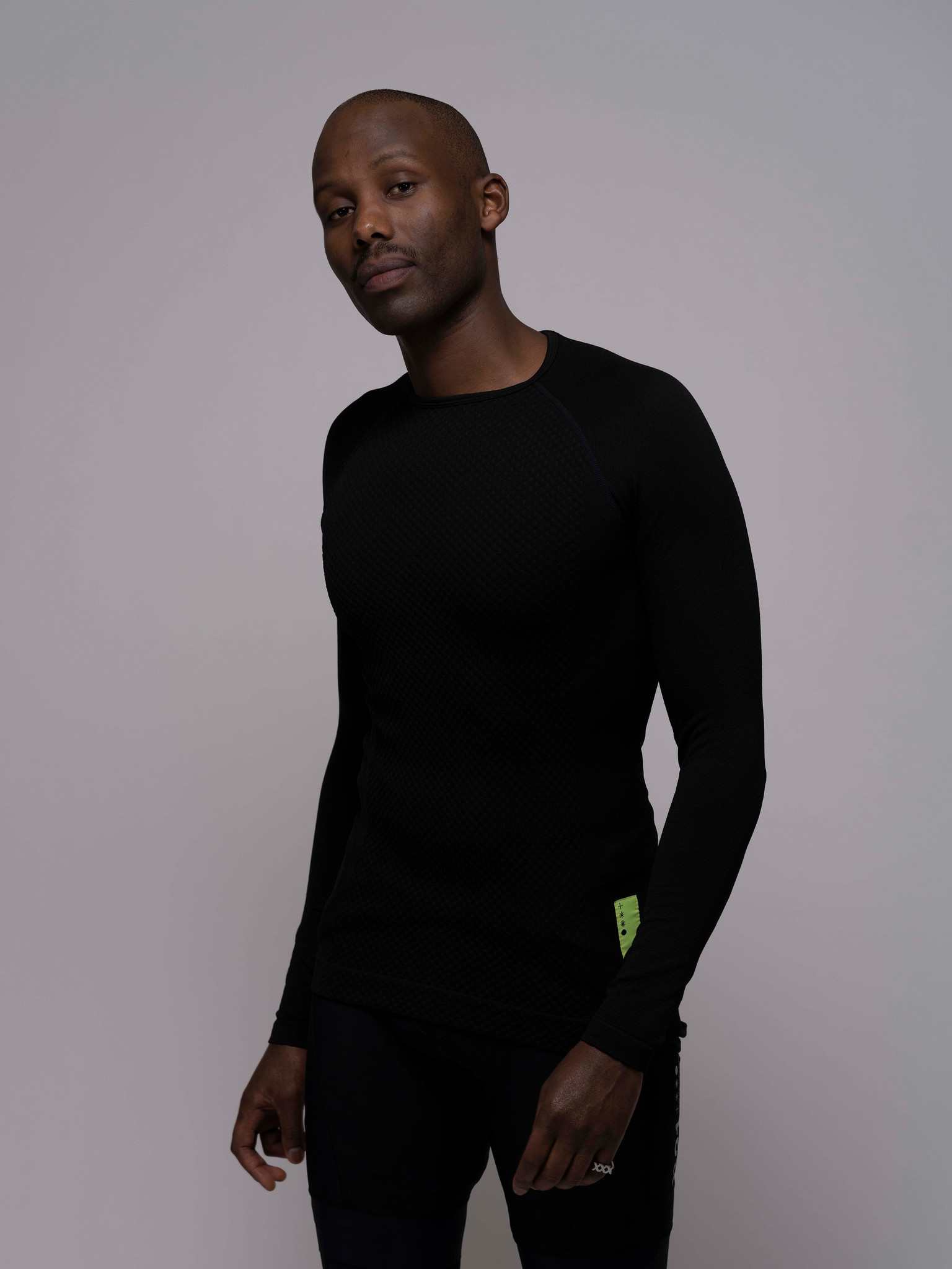 Bataia Until the Light Takes us - Thermal Baselayer LS - Black