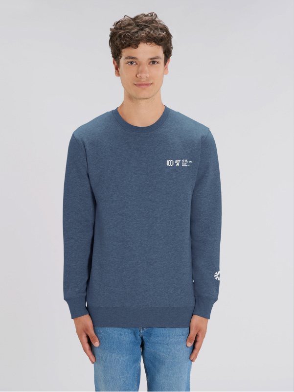 Bataia Sweater - Bataia - Heather Blue