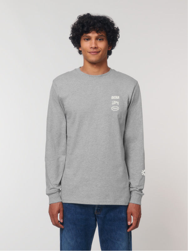 Bataia Longsleeve - PMA - Heather Grey