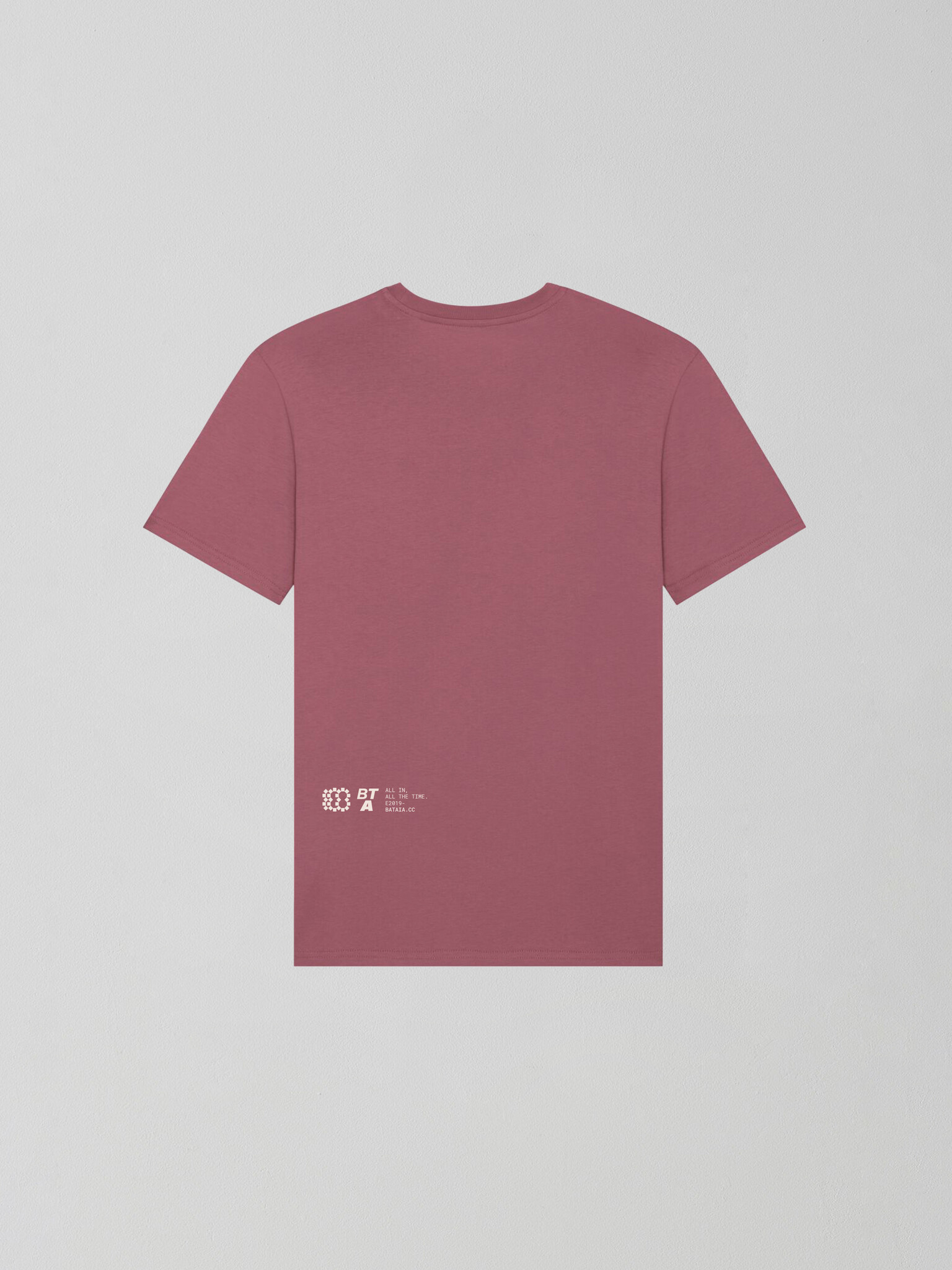 Bataia T-Shirt - Thunder - Viva Magenta