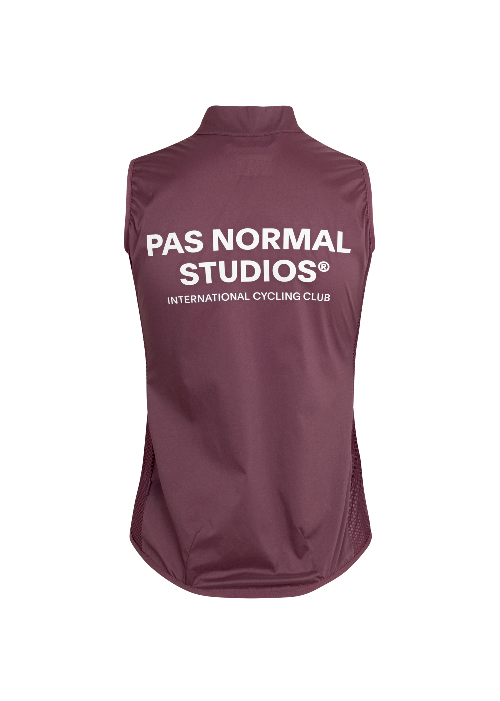 Pas Normal Studios Women's Mechanism Stow Away Gilet - Light Burgundy