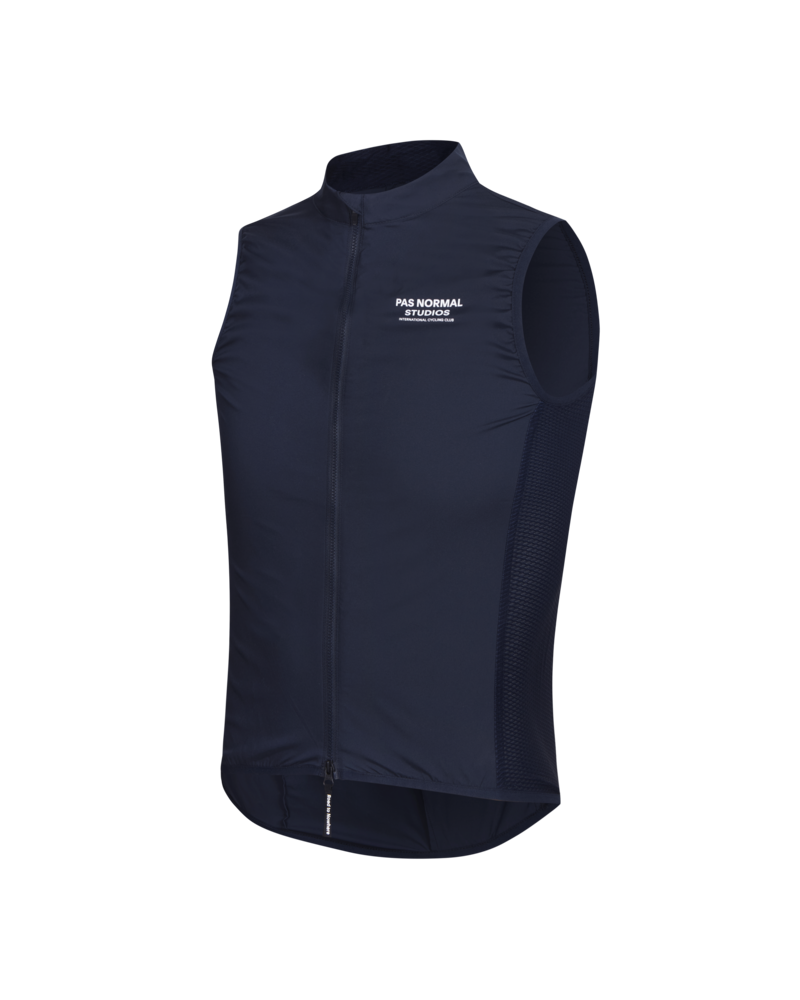 Pas Normal Studios Mechanism Stow Away Gilet - Navy