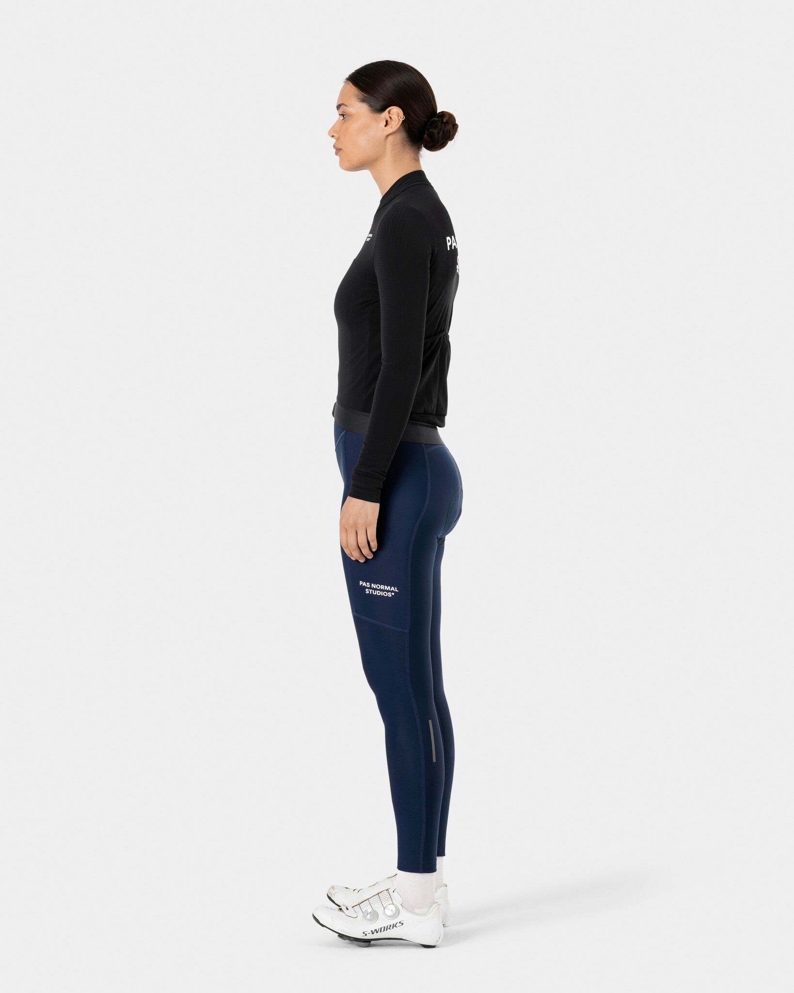 Pas Normal Studios Women's Essential Long Sleeve Jersey - Zwart