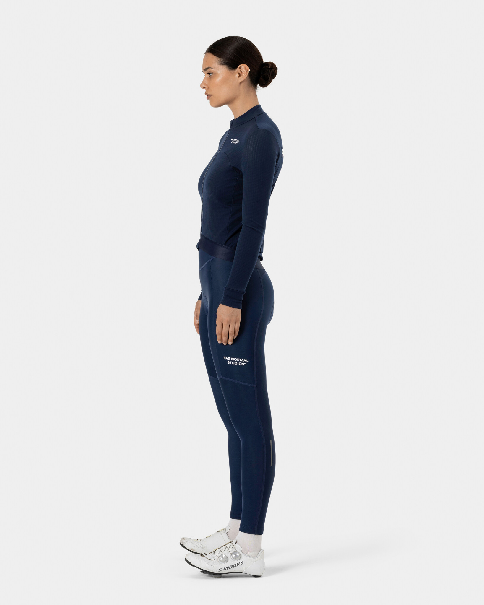 Pas Normal Studios Women's Essential Long Sleeve Jersey - Navy