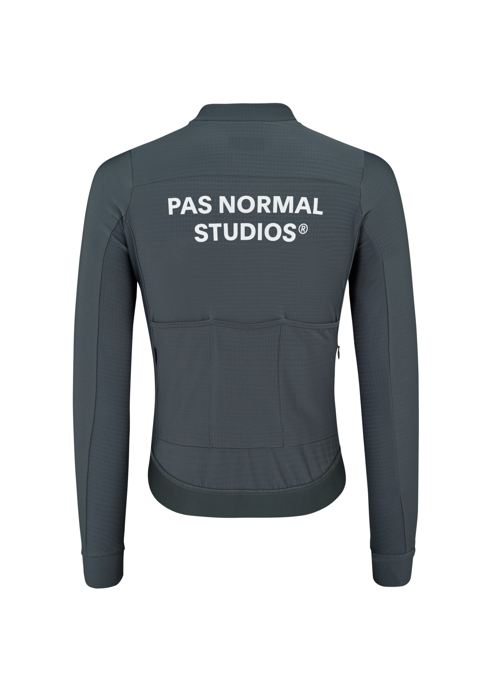 Pas Normal Studios Essential Long Sleeve Jersey - Dark Grey