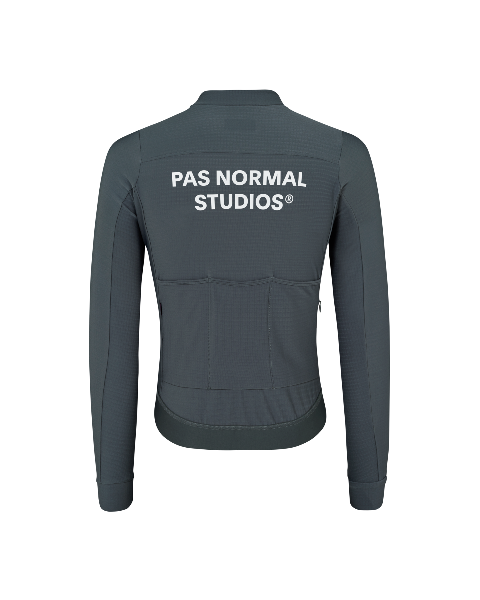 Pas Normal Studios Essential Long Sleeve Jersey - Dark Grey
