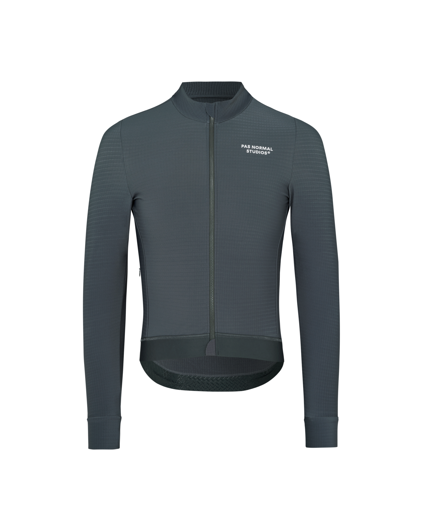 Pas Normal Studios Essential Long Sleeve Jersey - Dark Grey