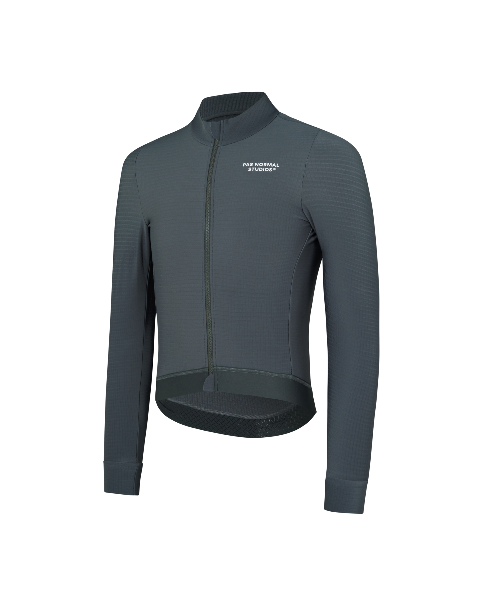 Pas Normal Studios Essential Long Sleeve Jersey - Dark Grey