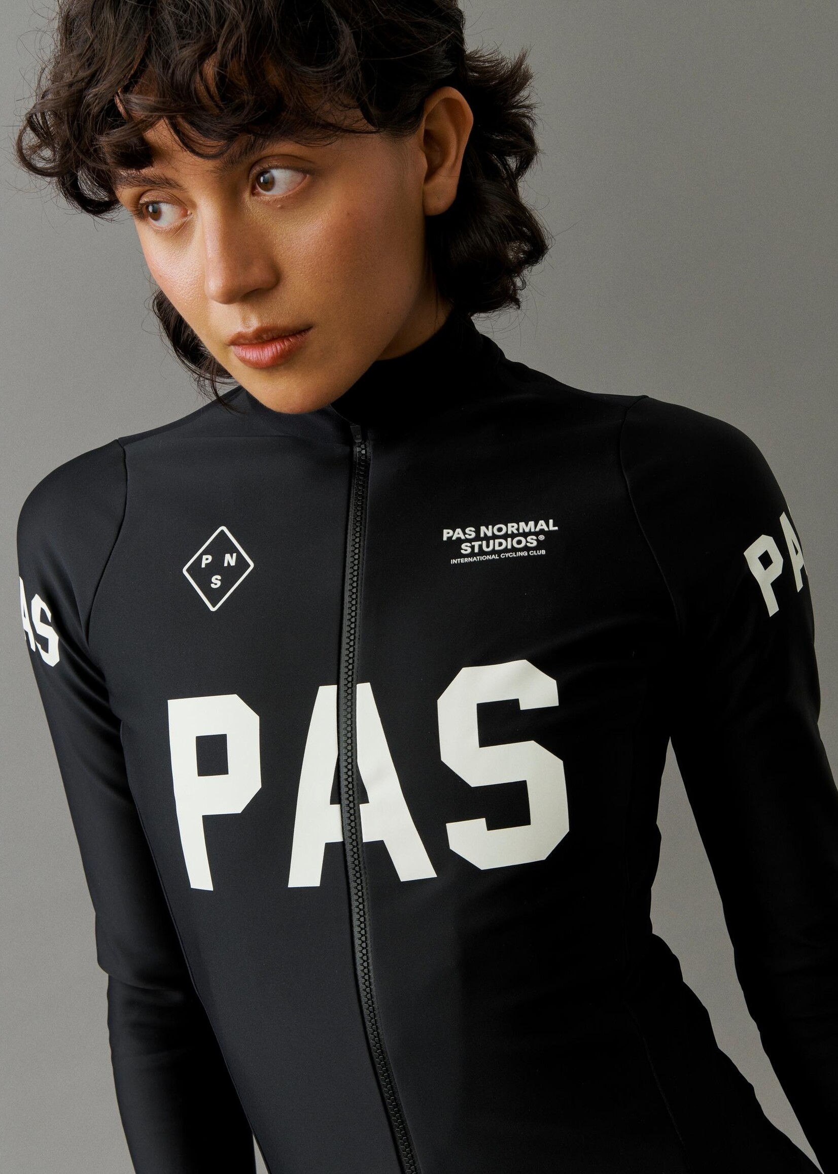 Pas Normal Studios Women's PAS Mechanism Thermal Long Sleeve Jersey - Black