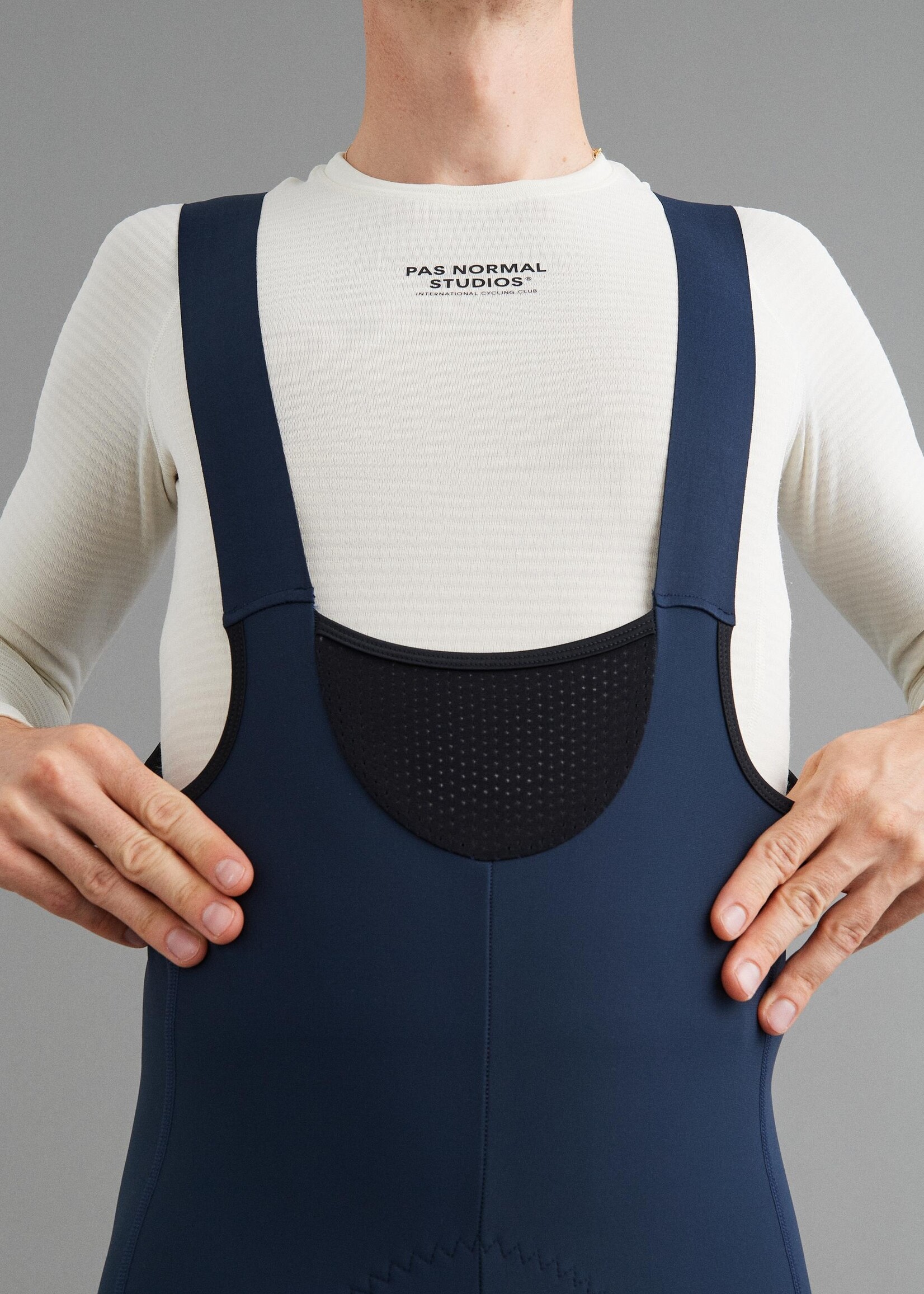 Pas Normal Studios Mechanism Deep Winter Long Bibs - Navy