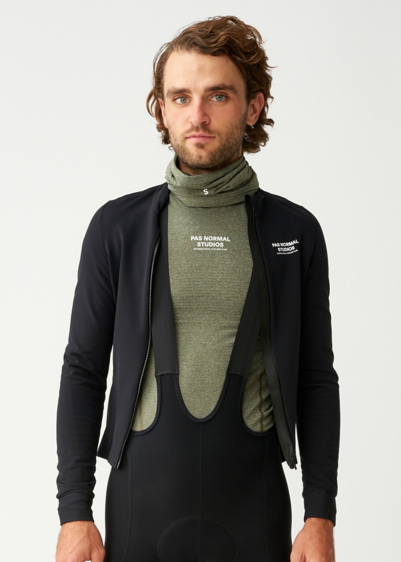 Pas Normal Studios Mechanism Thermal Long Sleeve Jersey - Black