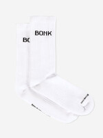 Bonk Bonk Small Logo Sock - White