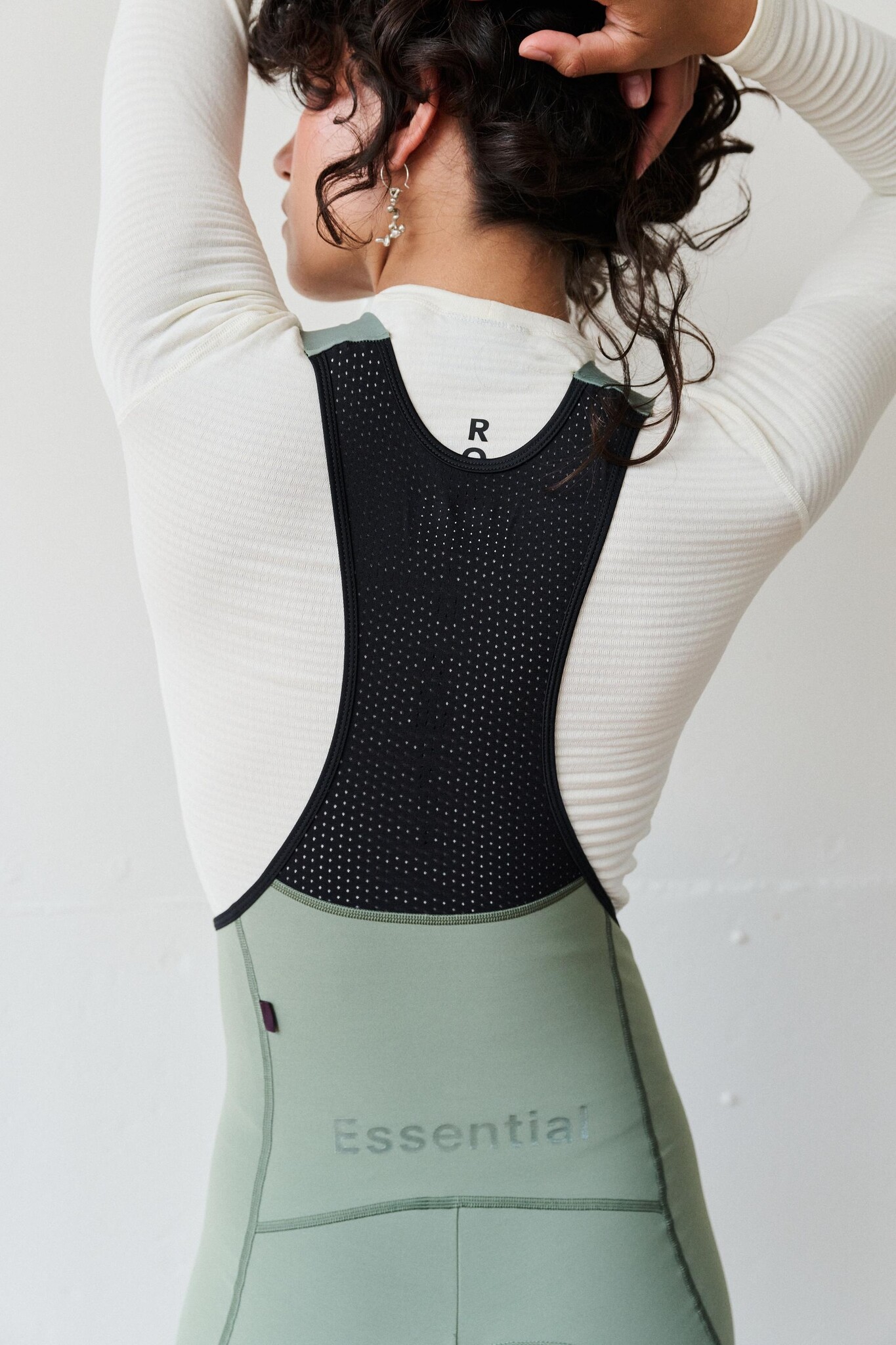 Pas Normal Studios Women's Essential Thermal Long Bibs - Dark Celeste