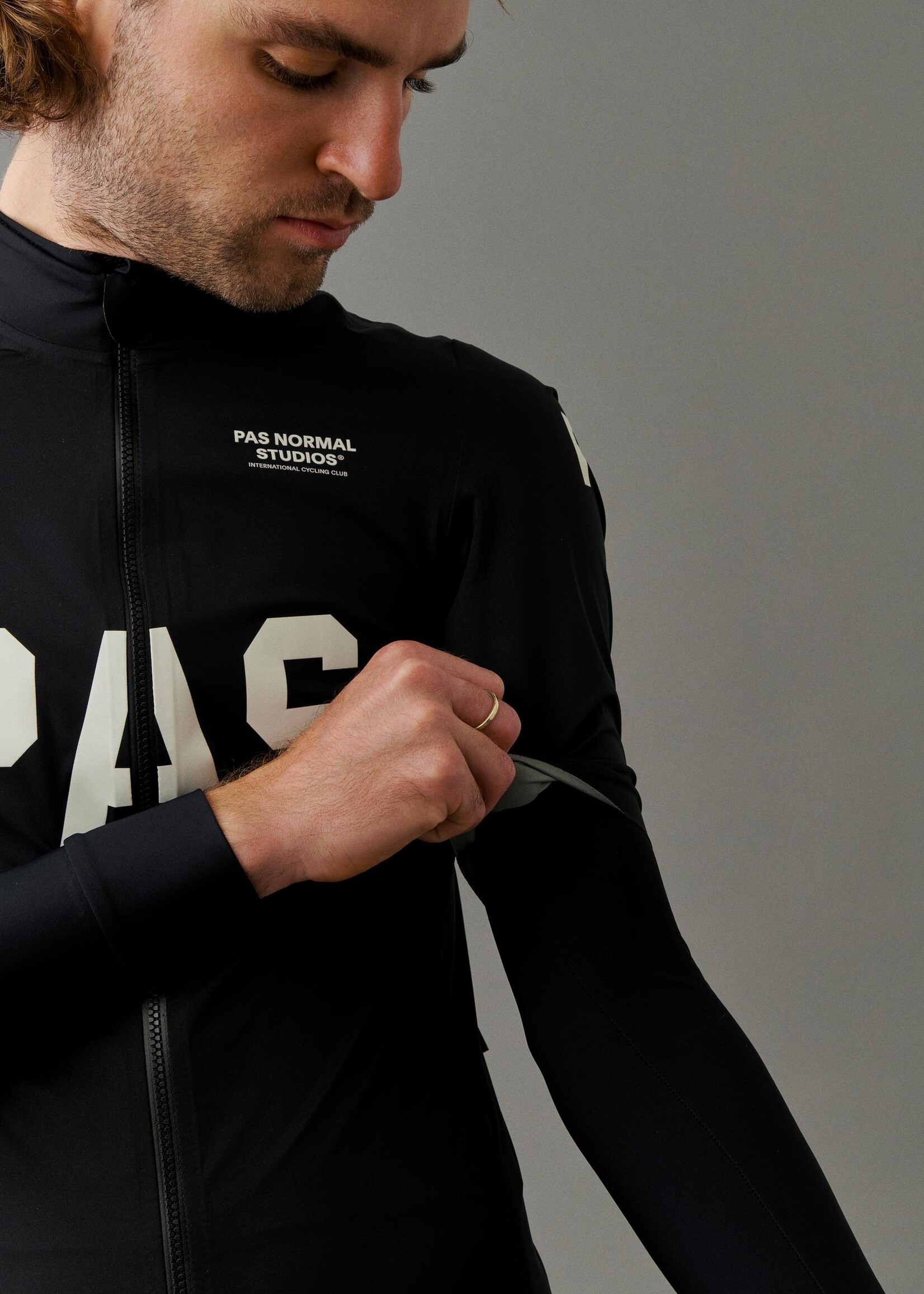 Pas Normal Studios PAS Mechanism Pro Rain Jersey - Black