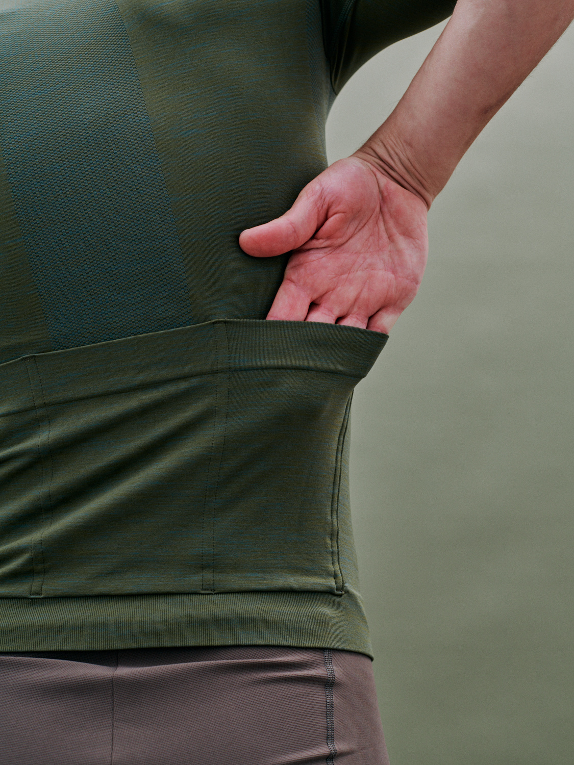 Pas Normal Studios Escapism Knit Jersey - Dark Moss