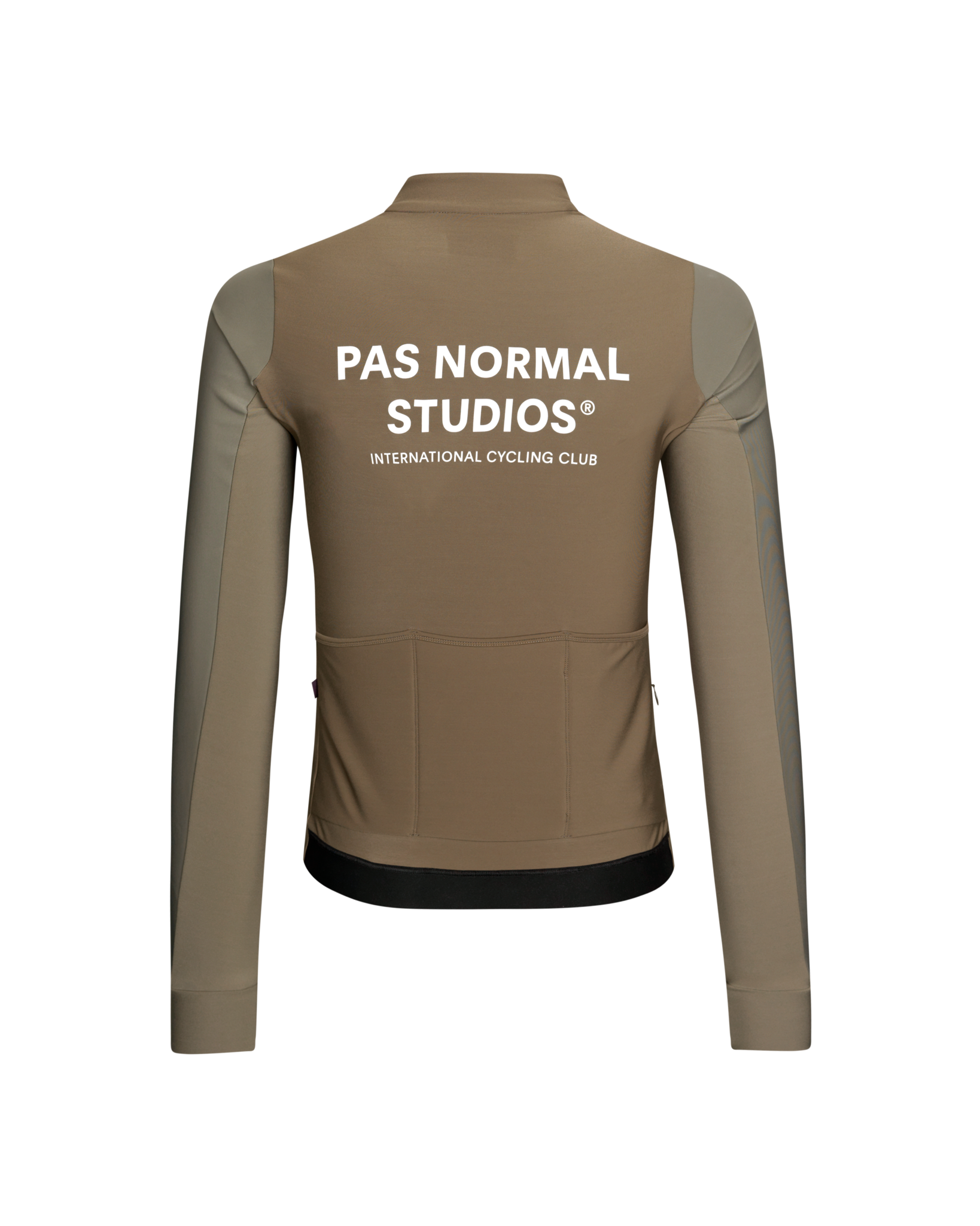 Pas Normal Studios Mechanism Thermal Long Sleeve Jersey - Earth / Dark Stone