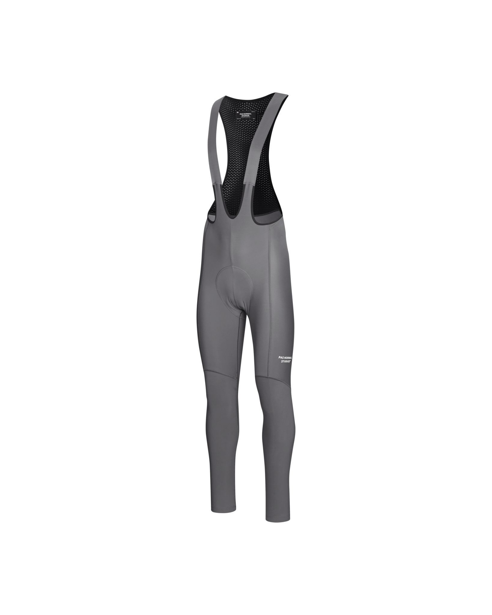 Pas Normal Studios Essential Thermal Long Bibs - Stone Grey