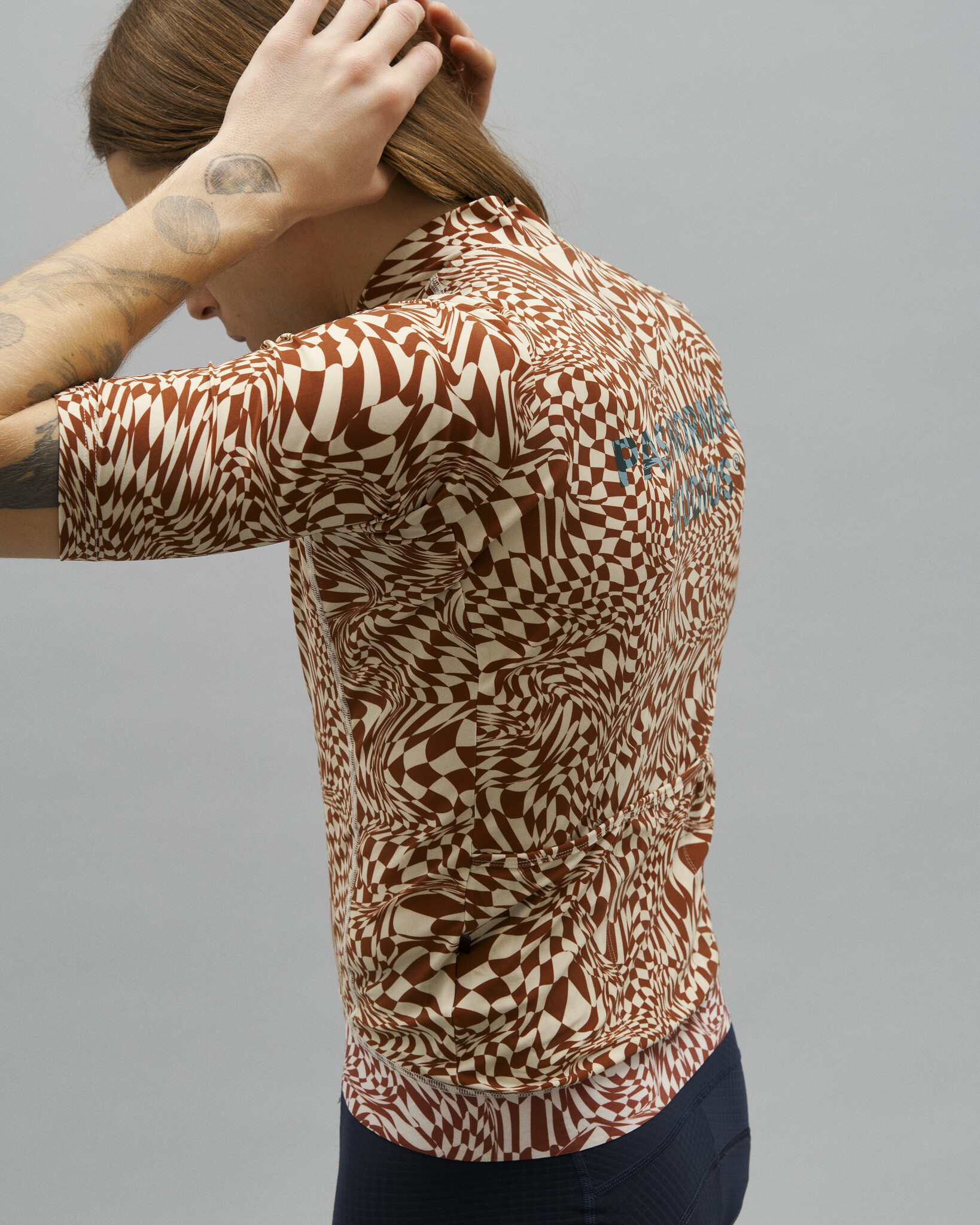 Pas Normal Studios Essential Jersey - Check Brick