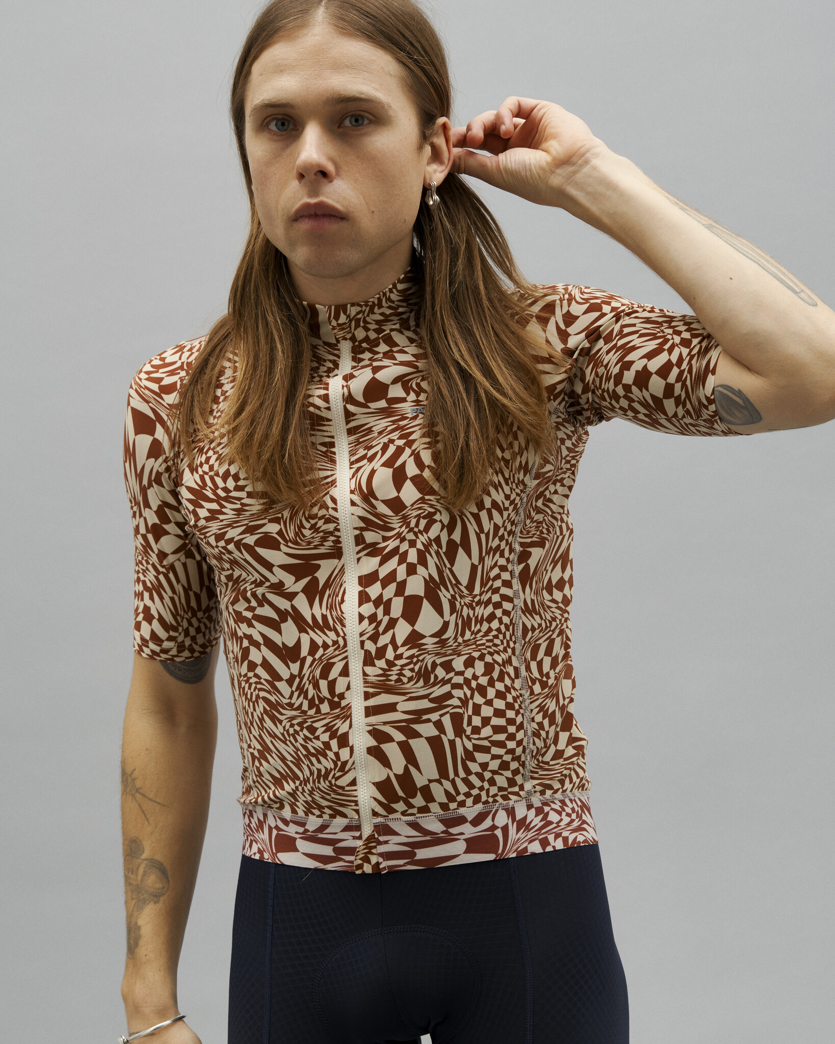 Pas Normal Studios Essential Jersey - Check Brick