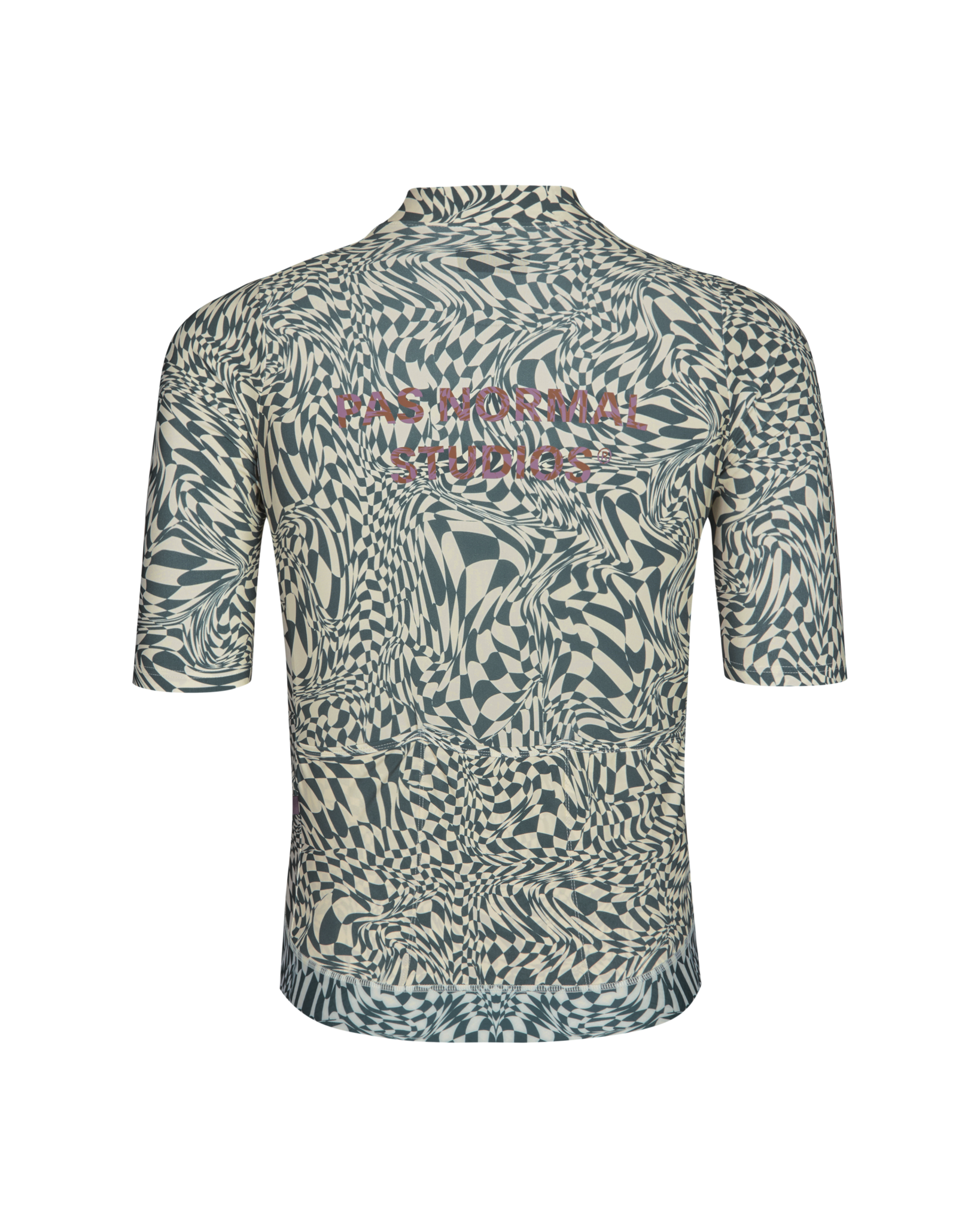 Pas Normal Studios Essential Jersey - Check Petroleum