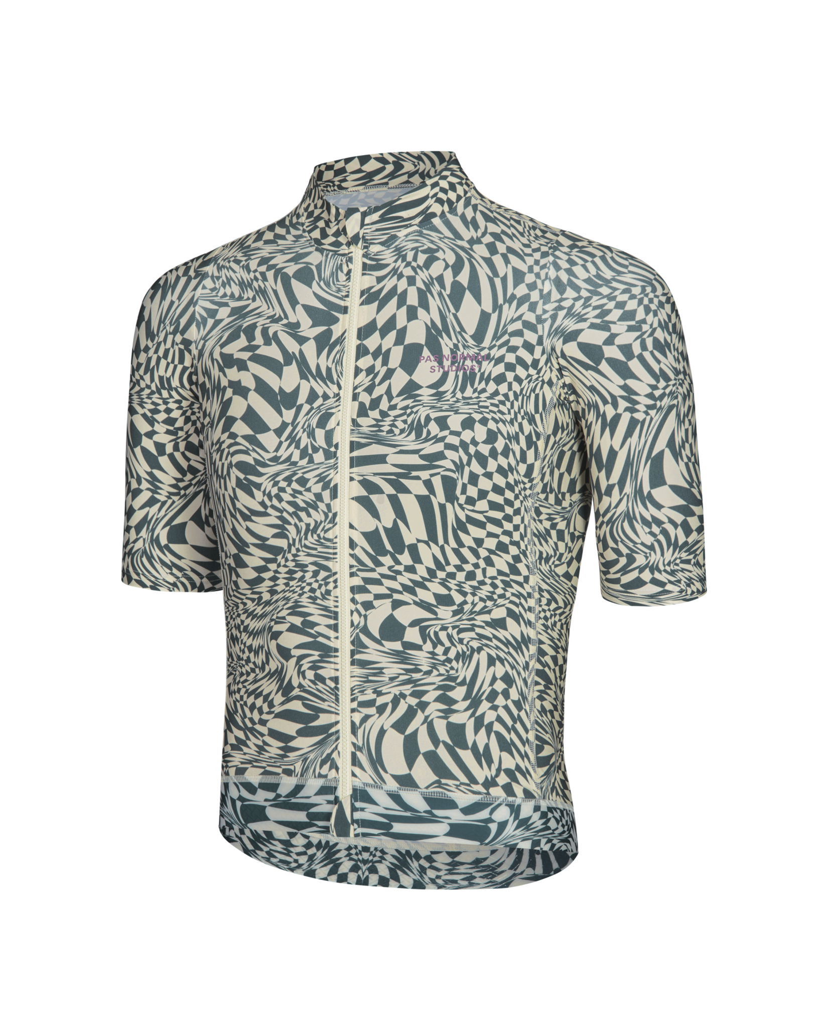 Pas Normal Studios Essential Jersey - Check Petroleum