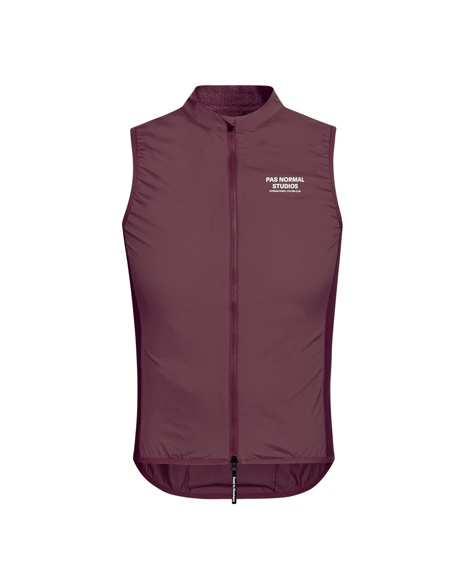 Pas Normal Studios Mechanism Stow Away Gilet - Light Burgundy