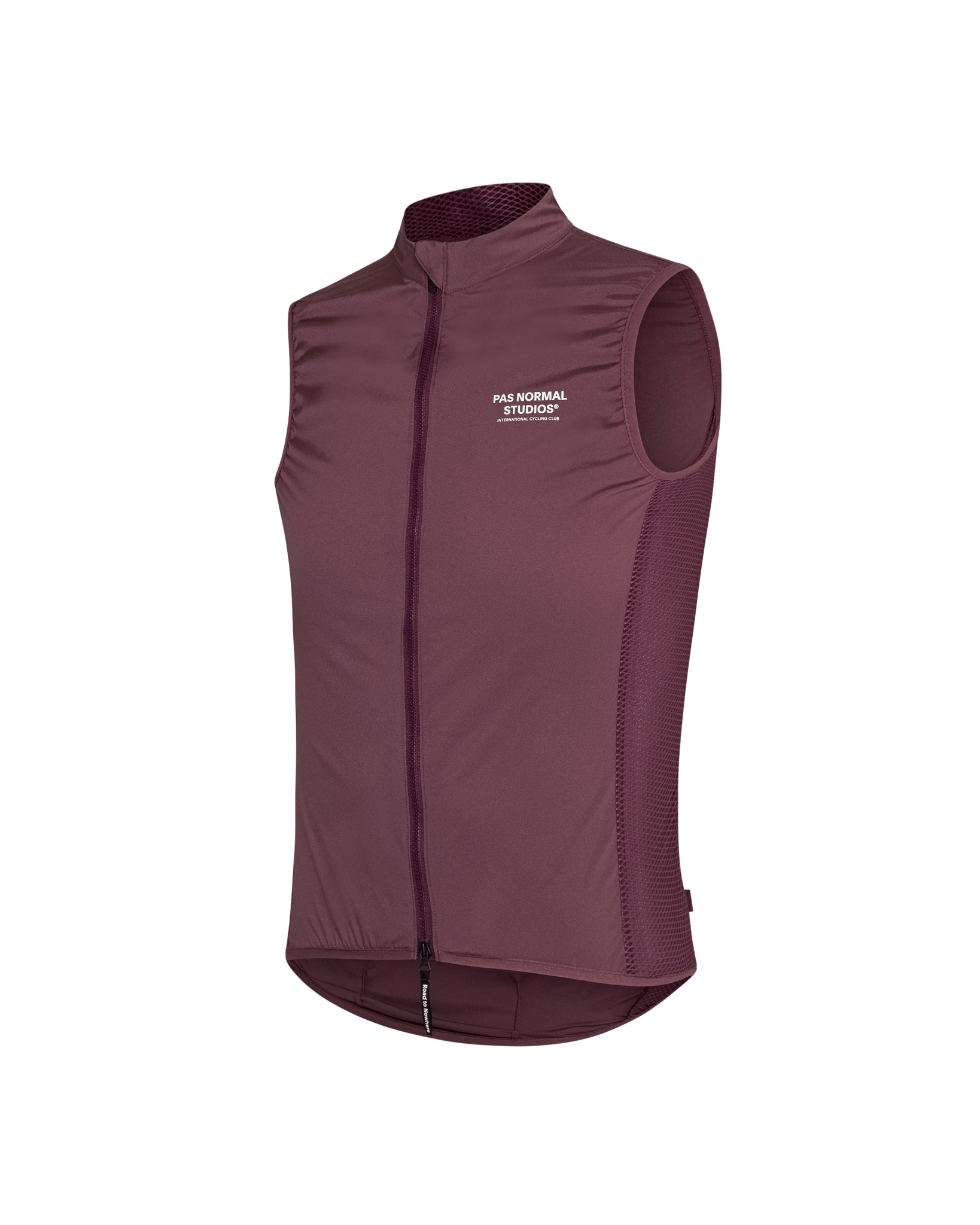 Pas Normal Studios Mechanism Stow Away Gilet - Light Burgundy