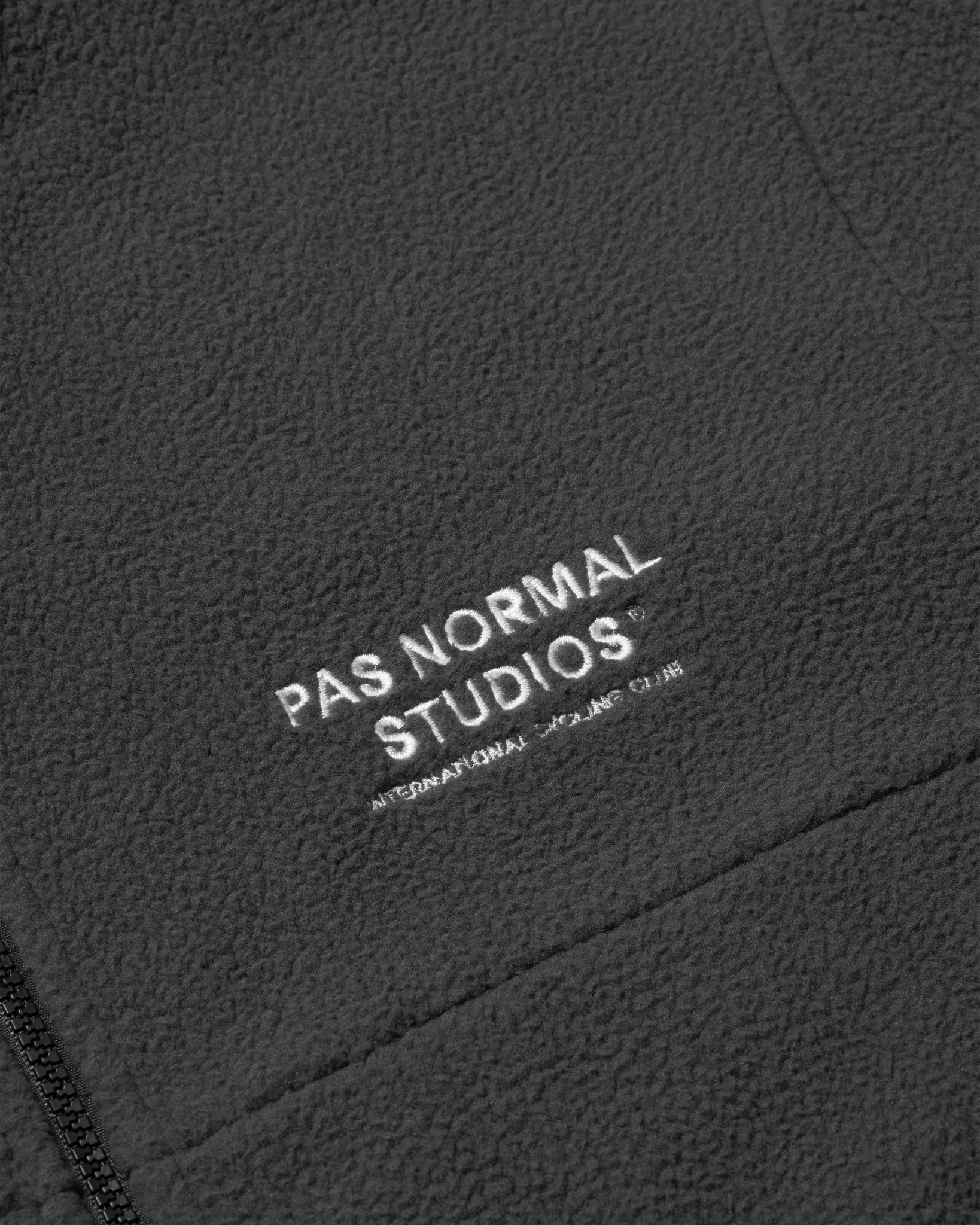 Pas Normal Studios Off-Race Fleece Jacket - Deep Grey
