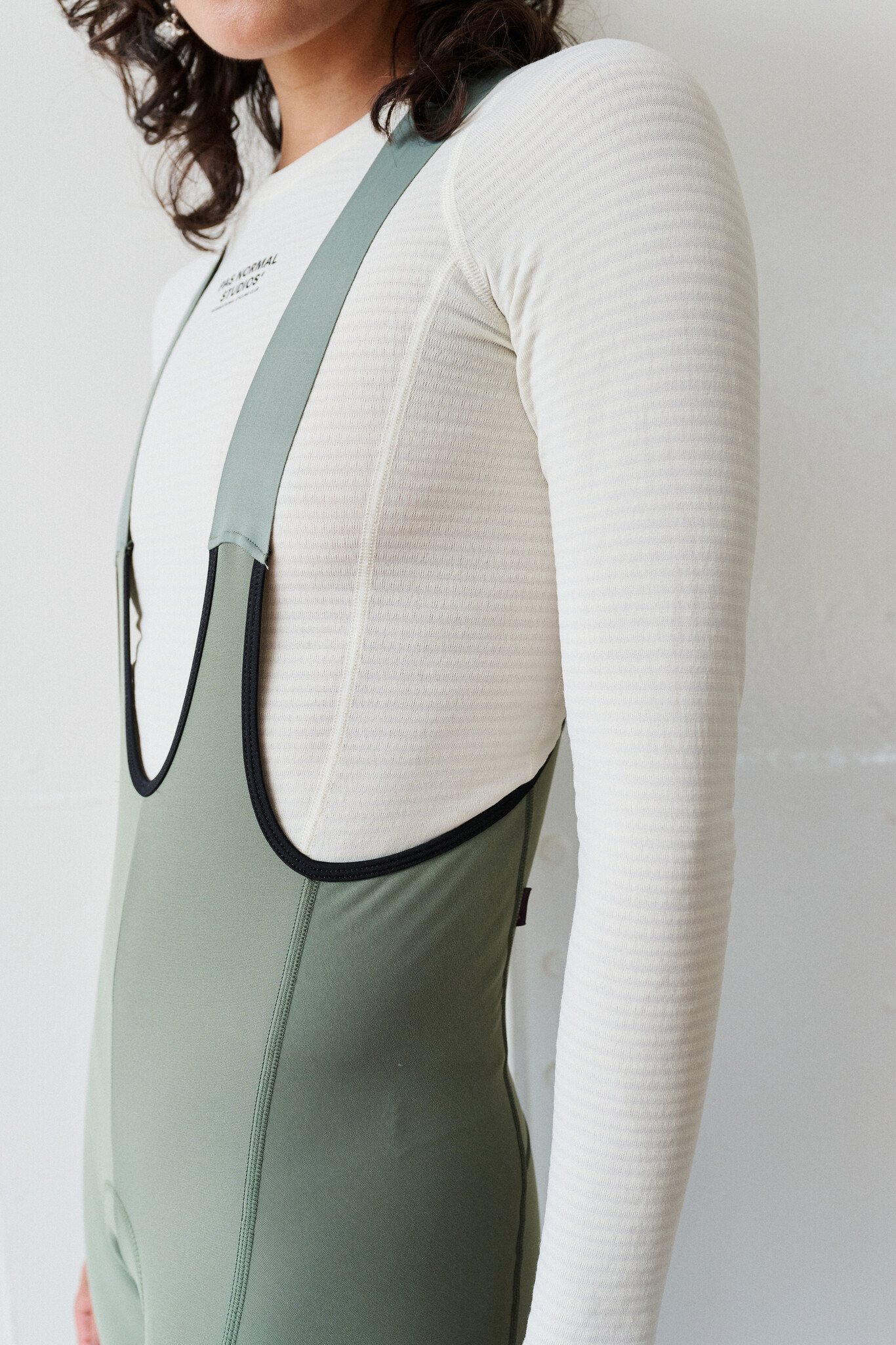 Pas Normal Studios Women's Thermal Long Sleeve Baselayer - Off White