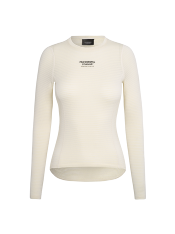 Pas Normal Studios Women's Thermal Long Sleeve Baselayer - Off White