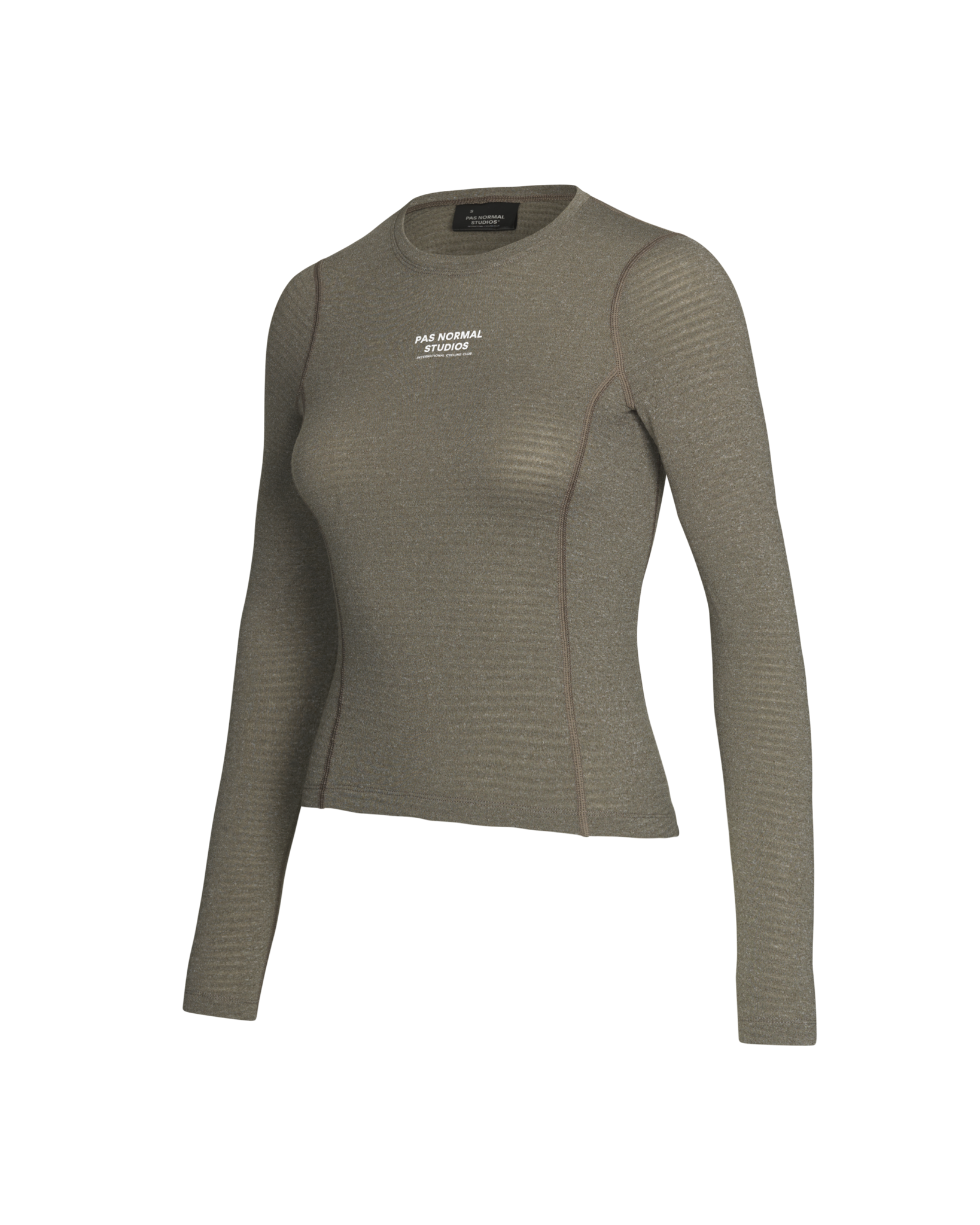 Pas Normal Studios Women's Thermal Long Sleeve Baselayer - Dark Stone